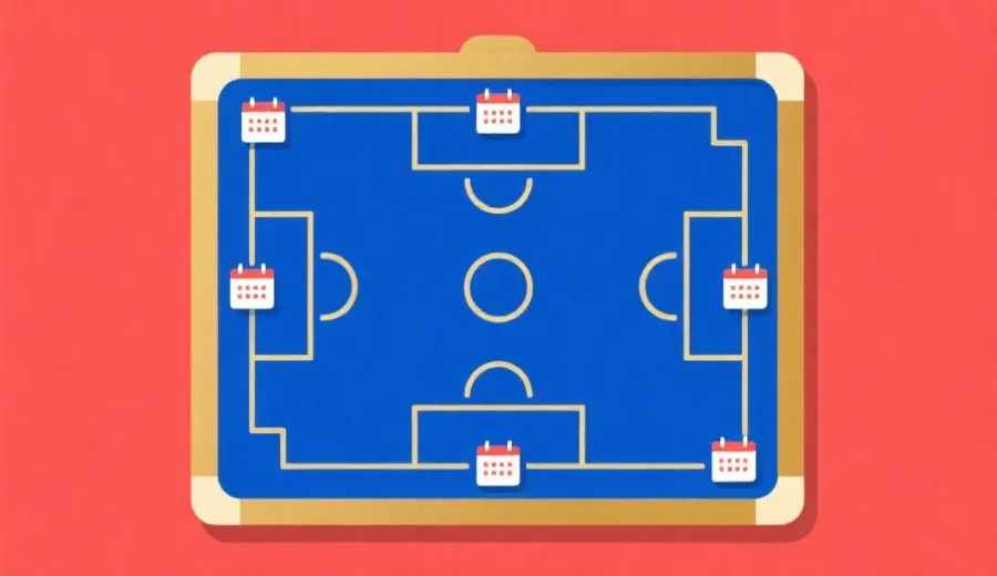 球队赛程与晋级路线示意