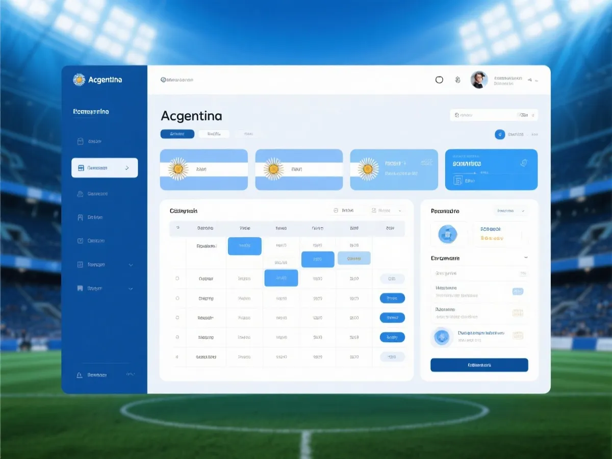 阿根廷 2026 世界杯赛程与对阵规划示意图